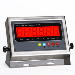 304 Stainless Steel NTEP Approved Digital Indicator, IP67 Waterproof, Extra Large Display